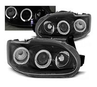 FGKDLDZCZM Copertura Vetro Faro Per Ford Per Escort Per Mk7 1995 1996 1997 1998 1999 2000 RS-1272 Angel Eyes Fari Anteriori Lampade Per Auto Fari Neri