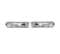 FGKDLDZCZM Copertura Vetro Faro Per Golf 2 MK2 Per Jetta 2 Per MK2 1980-1992 Indicatore Di Direzione Anteriore Paraurti Lampada Con Cablaggio 2 Luci Di Marcia