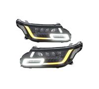 FGKDLDZCZM Copertura Vetro Faro Per Land Per Rover Per Range Per Rover Per Sport Per L494 2014-2017 Gruppo Ottico Anteriore A LED Modificato DRL Fari Anteriori Per Auto(4 Leds Styling)