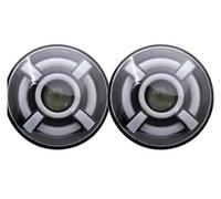 FGKDLDZCZM Copertura Vetro Faro Per Toyota Per FJ Per Cruiser Per Land Per Cruiser Per FJ40 Per FJ45 Per FJ60 Fari Anteriori Faro Anteriore Faro Anteriore 4X4 Da 7 Pollici(60W Headlight black)