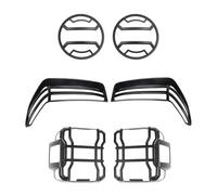 FGKDLDZCZM Fanale Posteriore A LED Per Jeep Per Wrangler Per JL Per Gladiator Per JT 2018-2023 Copertura Per Luce Sopracciglio Ruota Anteriore Protezione Per Fari Fanale posteriore