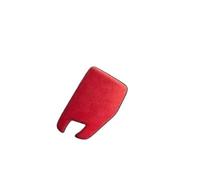 FGKDLDZCZM Pomello Cambio Per CHANGAN UNI-V 2021-2024 Pomello del cambio Adesivo per auto Maniglia Copertura decorativa Rivestimento in pelle scamosciata ABS Accessori interni(RED)
