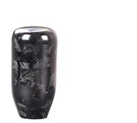 FGKDLDZCZM Pomello Cambio Pomello del cambio per auto per modifiche, modello forgiato irregolare, testa manuale in fibra di carbonio SFN092(Medium length)