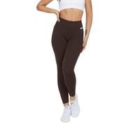 FGM04 Donna - Leggings Shape-Up 2.0 Pancia Piatta (IT, Testo, M, L, Regular, Regular, Standard, Marrone)