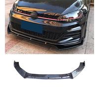 FGMSSOUG Auto Frontali Paraurti Spoiler per VW Golf 7 MK7 7.5 R GTI GTD 2014 2015 2016 2017 2018 2019, Lip Anteriore Splitter Lama Diffusore Protezione Aerodinamiche.,Carbonfiberlook