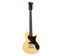 FGN J della standard Flame FLAT TOP E della chitarra, blonde