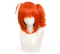 FGO Fate Grand Order Gudako Short Orange resistente al calore Capelli sintetici Accessori Cosplay Puntelli Festa di Halloween + Cappellino parrucca gratuito