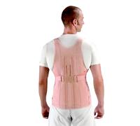 Fgp Busto ortopedico Corsetto semirigido con spallacci Dorsofixo' uomo Beige