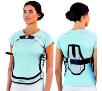 Fgp Busto ortopedico Tutore Iperestensore 3 Punti i35-top Vertebrale short Grigi