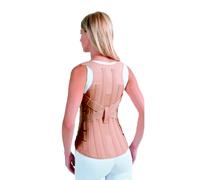 Fgp fascia lombare Corsetto semirgido con spallacci Dorsofixo 4.0 Donna Beige