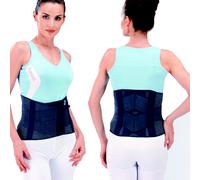Fgp fascia lombare Corsetto tutore Millerighe Flexo' Semirigido dorsolombare Ner