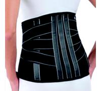 Fgp fascia lombare Corsetto Tutore Ortopedico In-cross black H 27cm Lombalgie N