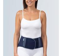 FGP Fascia Lombare Ortopedica ALLEVIA, Supporto Schiena, Taglia L, 89-103 cm, Blu Navy