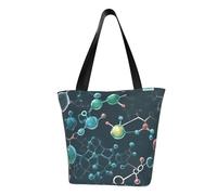 FGPkjh astrazione biologia chimica4 stampa leggera borsa a tracolla estiva gite borse tote viaggi escursionismo lavoro uso casual