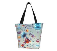 FGPkjh Scienza Chimica Illustrazione Stampa 3D Borsa a Tracolla Leggera Escursioni Estive Tote Bags Viaggi Escursioni Lavoro Uso Casual