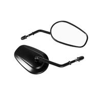 FGRggds Specchietto retrovisore per Moto per Harley Softail Dyna Sportster XL 883 1200 Touring Road King Street Glide CVO FXDB FXDF Specchietti retrovisori Laterali da 8 mm(Black)