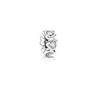 FGT Charm distanziatore a forma di cuore, compatibile con braccialetti Pandora Moments con zirconia cubica, per festa della mamma, donna, mamma, figlia, S925, Zirconia cubica, Zirconia cubica
