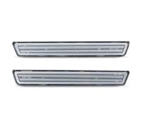Fguiieqj Paraurti Posteriore Riflettore Luce Per Dodge Per Challenger 2015 2016 2017 2018 2019 2020 2021 Paraurti anteriore rosso Paraurti posteriore Luce di posizione laterale a LED(Rear clear)