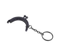 FGUJSUR 2Pc 5CM Portamonete in Metallo con Cornice for Borsa Portachiavi Hardware Chiusura Bacio alla Portafoglio Pochette Cucire Accessori(D)