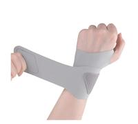 FGUJSUR 4 pezzi ultra sottili e traspiranti protezione for il polso fitness sport avvolgere dalla pressione for polsi distorsione del guaina tendine(Grey)
