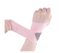 FGUJSUR 6 pezzi ultra sottili traspiranti protezione for il polso fitness sport avvolgere pressione polsi distorsione del guaina tendine(Pink)