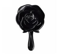 FGUJSUR Specchietto Compatto 2 pezzi portatili da donna, specchietto for trucco rosa, tasca for le mani, lato piegato, cosmetici, piccole varie forme di bellezza(2PCS Color 1)