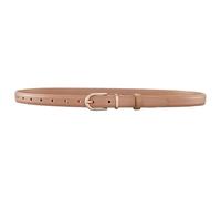 FGUJSUR Women's Thin Leather Belt Personalized Alloy Buckle Simple Fashion Waistband Decorate With Jeans Coat(110cm,Apricot)