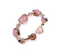 FGUUTYM Bow Ring 1PC Cute Silver Plated Rainbow Bowtie 1pc Cute Silver Plated Rainbow Cute Bowtie Ring For Box, A, lega di zinco, Nessuna pietra preziosa