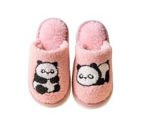 FGUUTYM Children Boys Girls Winter Slippers Anti Slip Indoor Shoes Big Kids Adult Cotton Slippers Glitter Pantofole Ragazza, Colore: rosa., 29 EU