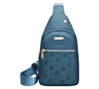 FGUUTYM Cintura Militare Borse e Uomo, per Escursionismo, Borsa a Tracolla Bakpack con Foro per Cuffie, Tracolla, Borsa per il corpo per Viaggi Cani Set, BU1, A