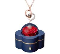 FGUUTYM Collana da donna con ciondolo a forma di cuore per San Valentino, regalo per la festa di San Valentino, per la festa di compleanno, senza ciondolo da donna, gold, A