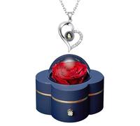 FGUUTYM Collana da donna con ciondolo a forma di cuore per San Valentino, regalo per la festa di San Valentino, per la festa di compleanno, senza ciondolo da donna, Sl1., A