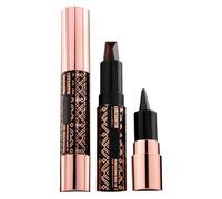 FGUUTYM Double Head Three Color Lipstick + eyeliner Shadow Lipstick Lip Liner Multi Purpose One Multi Purpose Makeup Tool Lipstick Lip Liner Shadow Eyeline Rossetto Rossetto 24 ore (B, taglia unica)