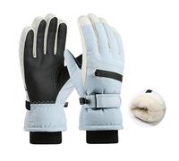 FGUUTYM Guanti invernali da sci per bambini per la cold Weather Outdoor Sports Snowboard For 6 12 Years Old Boys&Girls 98 (blu, taglia unica)