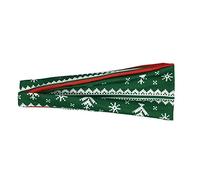 FGUUTYM it - Fascia per capelli per ragazze, per Natale, con nastro elastico di Natale, per lo shampoo (J, taglia unica)
