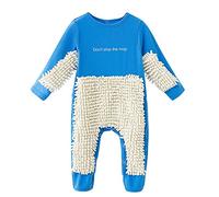 FGUUTYM Jumpups Ragazza Romantica Baby Neonato Pug Fisso Strisciando Baby Neonata Pagliaccetto & Pantaloni da fango 74, Blu, 6-12 Monate