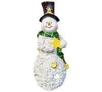 FGUUTYM Lighted Christmas Table Decorations LED Snowman Tabletop Figurine Winter Xmas Decor for Home Indoor Room Holiday Portadocumenti Rose (GN2, taglia unica)