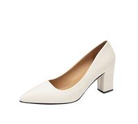 FGUUTYM Sandali Tacchi Alti Con Tacco A Blocco Donna Anteriore Chiuso Scarpe Da Sposa Scarpe Da Sposa Scarpe Da Sposa Scarpe Tacco Sandali Adatto Per Moderno Danza Sociale Banchetto E Prestazioni