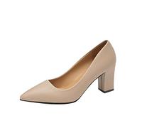 FGUUTYM Sandali Tacchi Alti Con Tacco A Blocco Donna Anteriore Chiuso Scarpe Da Sposa Scarpe Da Sposa Scarpe Da Sposa Scarpe Tacco Sandali Adatto Per Moderno Danza Sociale Banchetto E Prestazioni