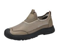 FGUUTYM Scarpe sportive da uomo, slip on sneaker, memory foam, traspiranti, comode, da ginnastica, per attività all'aperto, antiscivolo, resistenti all'abrasione, scarpe basse per il tempo libero