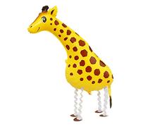 FGUUTYM Walking Animal Balloon Animal Balloon Birthday BBQ Decor (anatra, mucca, pecora, cane maculato, rana, gatto) stampo per uova (D, taglia unica)