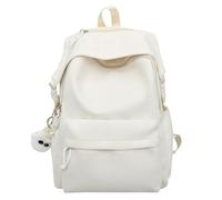 FGUUTYM Zaino Bambina Bambina Scuola Media, Borse Libri, Zaino Estetico Ragazza, Ragazza, Zaini Da Viaggio Donna (Bianco, B)