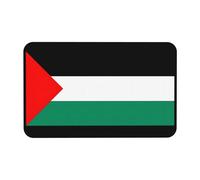 Fgwaauh Tappetino da doccia in terra di diatomee con bandiera della Palestina, antiscivolo, super assorbente, ad asciugatura rapida
