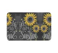 Fgwaauh You Are My Sunshine - Tappetino da doccia in terra di diatomee, antiscivolo, super assorbente, ad asciugatura rapida