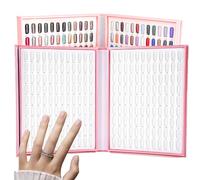 FGXY 216 Sticks Nail Art Display per smalto a forma di cartina di smalto gel, Display grafico a colori per unghie, Cartella Colori Unghie, Nail Art Che Mostra Mensola, per nail art, visualizzazione