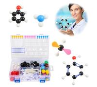 FGXY 304pcs modello di struttura molecolare, Molecolare per Chimica,Kit di modelli molecolari per chimica organica e inorganica, Studenti o Insegnanti per l'apprendimento della Chimica l'entusiasmo
