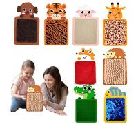FGXY 8pcs Sensoriale Matte Giocattoli Kit Sensoriali Tappetini per Bambini Autistici Esercizio Sensoriale Primo Esercizio Sensoriale Disturbo Giocattoli Per Tattili