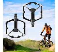 FGXY Pedali Per Mountain Bike, Pedali Con Lega Di Alluminio Di Alta Qualità e Cuscinetto Du Sigillato, Leggeri Accessori Bici, Pedali Per Principianti, Bici Da Strada, Da Città (12.6 * 10.3 * 2cm)