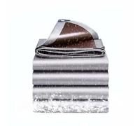 FGYAHOKN Telone PVC Rinforzato con Occhielli 1.5x5m, Teloni Impermeabili Occhiellati, Telo Protezione Copertura Protettiva Multiuso per Barche, Piscina, Mobili da Giardino, Esterno