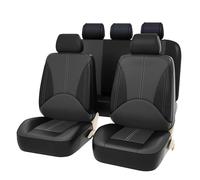 FGYLS Auto Coprisedili per Alfa Romeo Tonale Tonale PHEV 5Seats,Coprisedili Tessuto Lavabile Comodi Traspiranti Accessori Coprisedili Sedili Anteriori Posteriori,BlackGrey